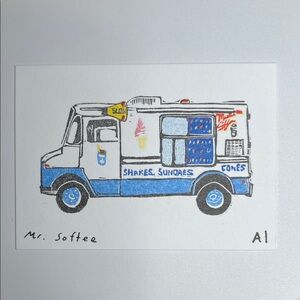 Anastasia Inciardi Mr. Softer Mini Print